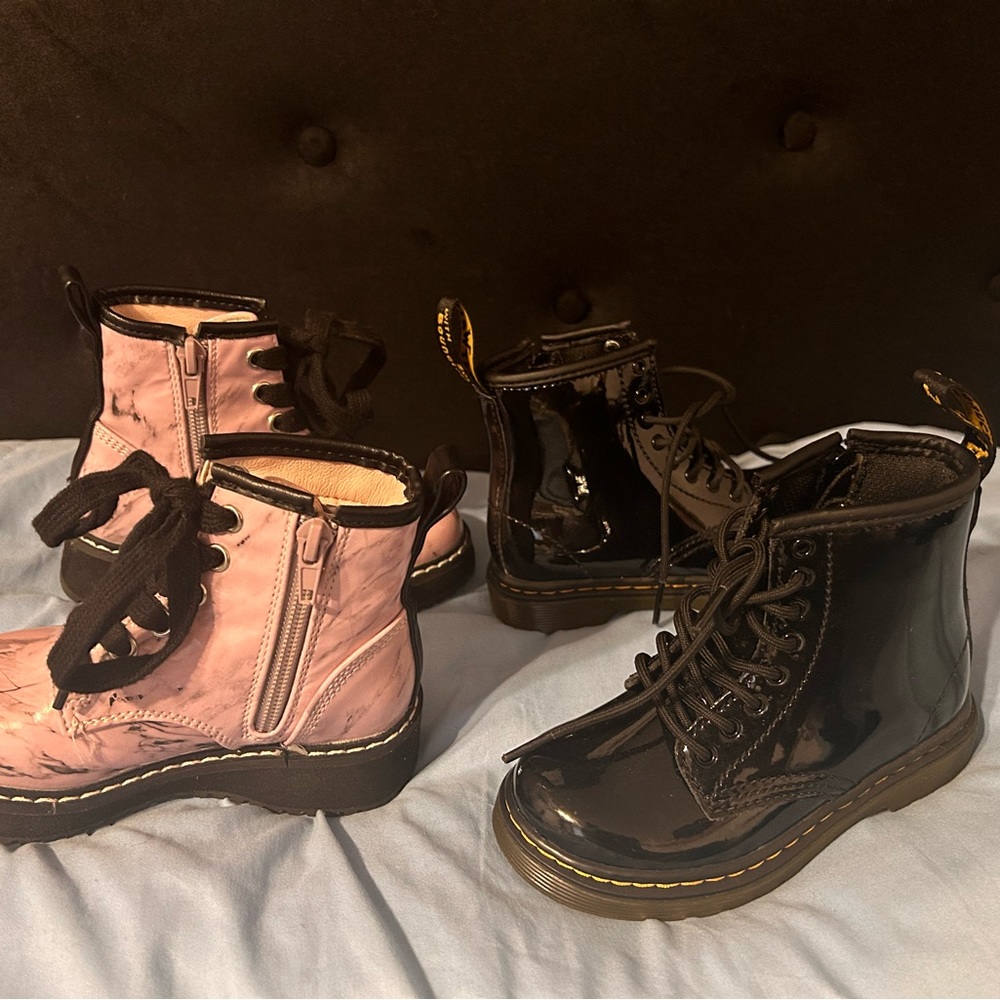 Steve Madden Girls Marble Fashion Boot / Dr.Martens TODDLER 1460 SOFTY T LEATHER